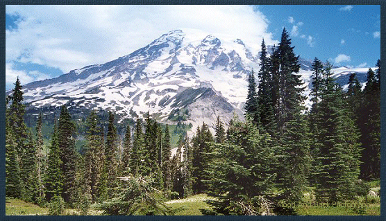 Picture of Mount Rainer used for My Stone of Ebenezer