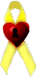 heart yellow ribbon
