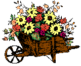 Floral/Cart graphic for When They Ring the Golden Bells